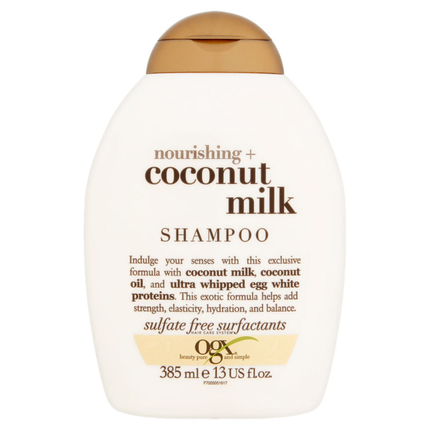 OGX Nourishing Coconut Milk Shampoo GOODS ASDA   