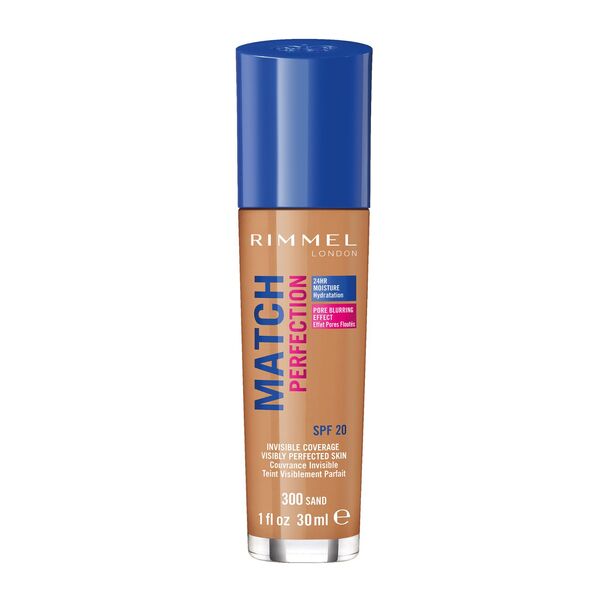 Rimmel Match Perfection Foundation Bronze GOODS Superdrug SAND  