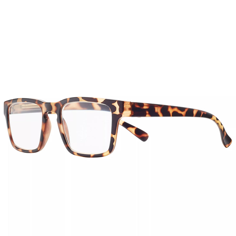 Magnif Eyes Laramie very narrow fit reading glasses in tortoise - British product