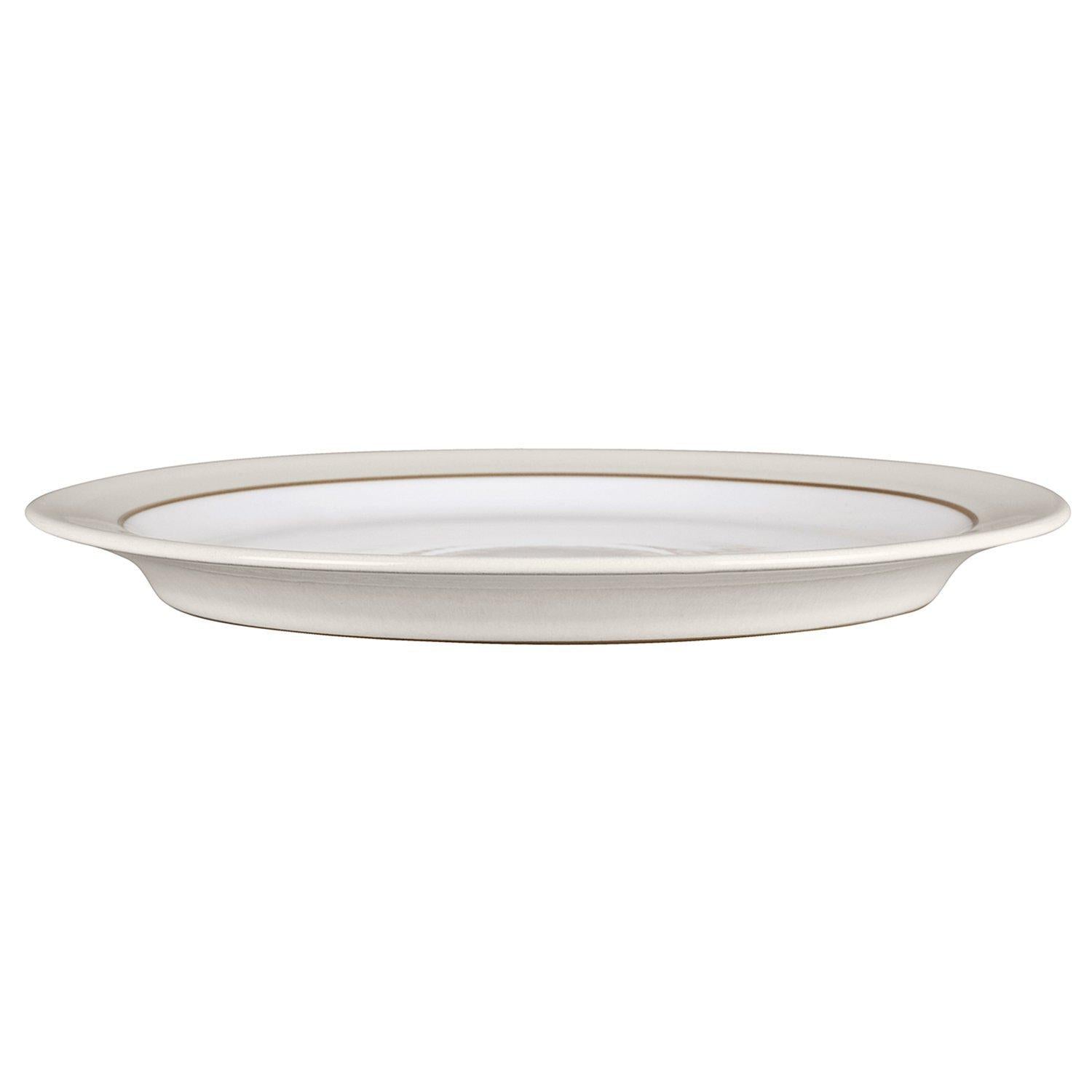 Denby Natural Canvas dinner plate 27cm diameter - British product