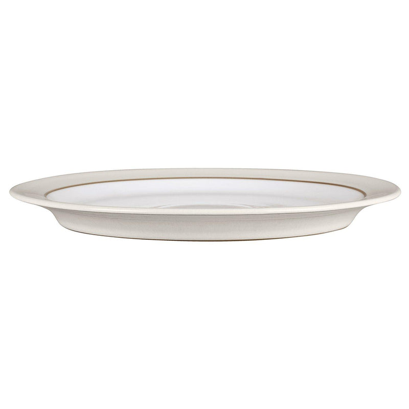 Denby Natural Canvas dinner plate 27cm diameter - British product