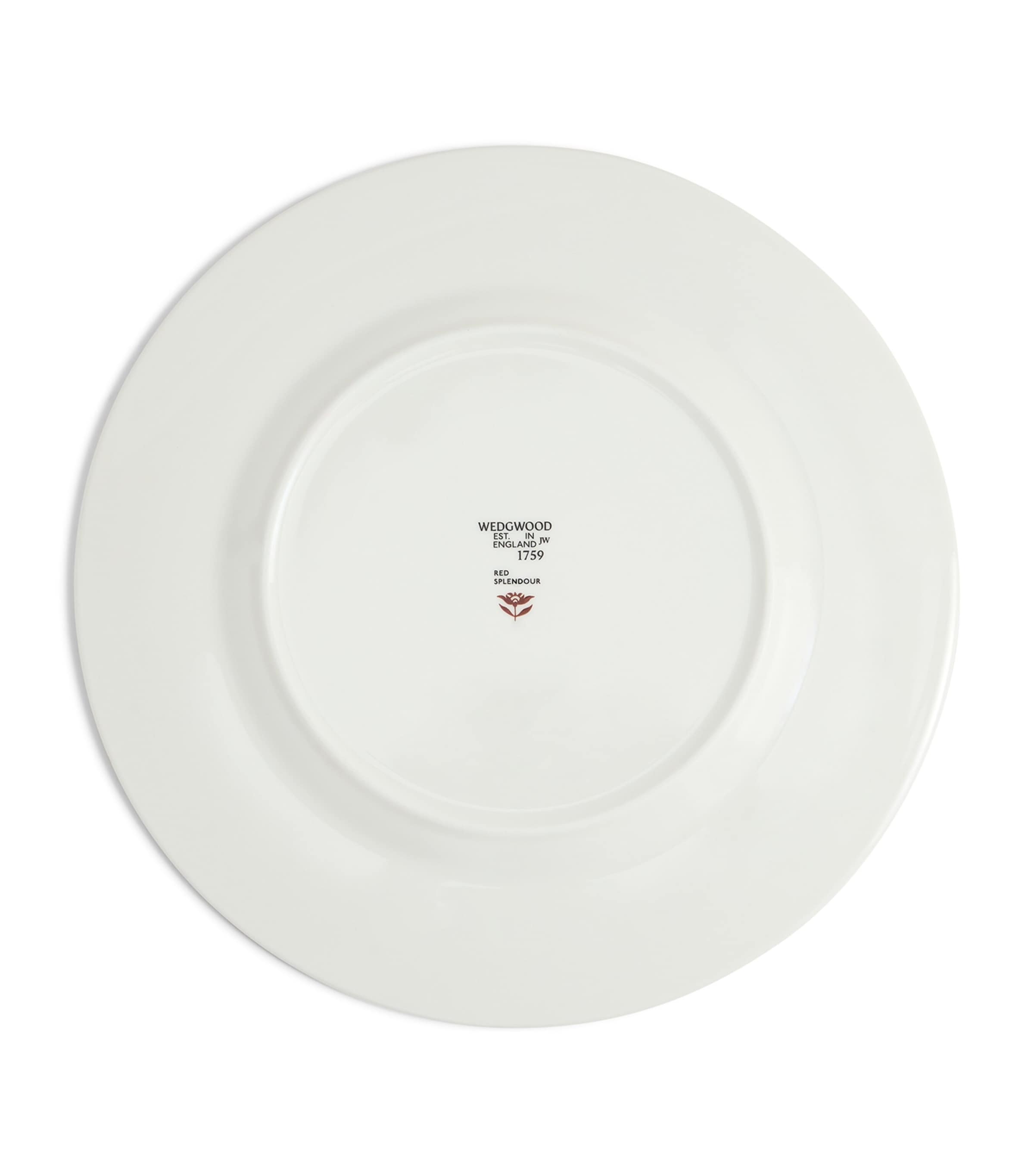 Wedgwood Bone China Red Splendour Plate (27cm)