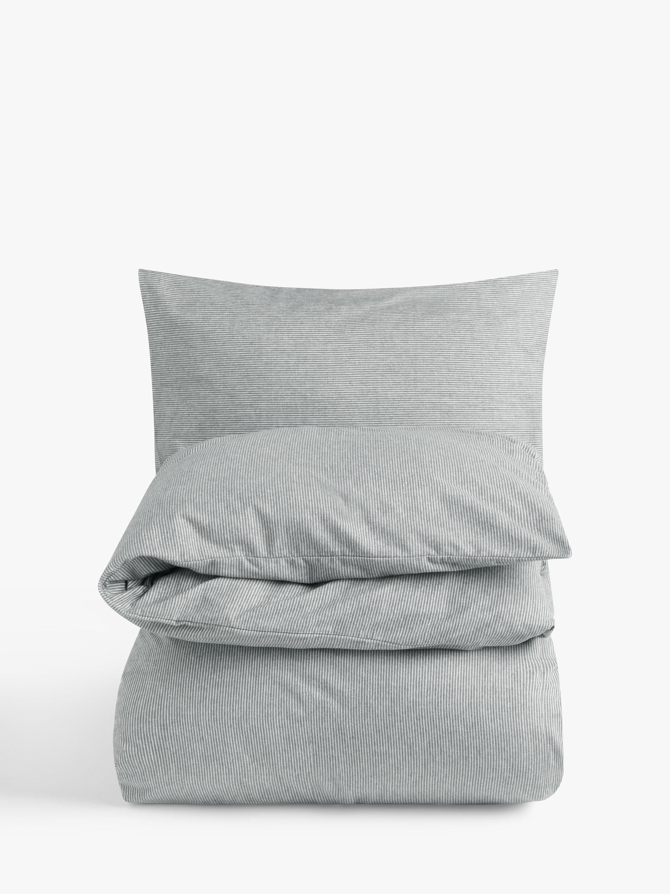 John Lewis Euan brushed cotton bedding standard pillowcase, imported from the UK