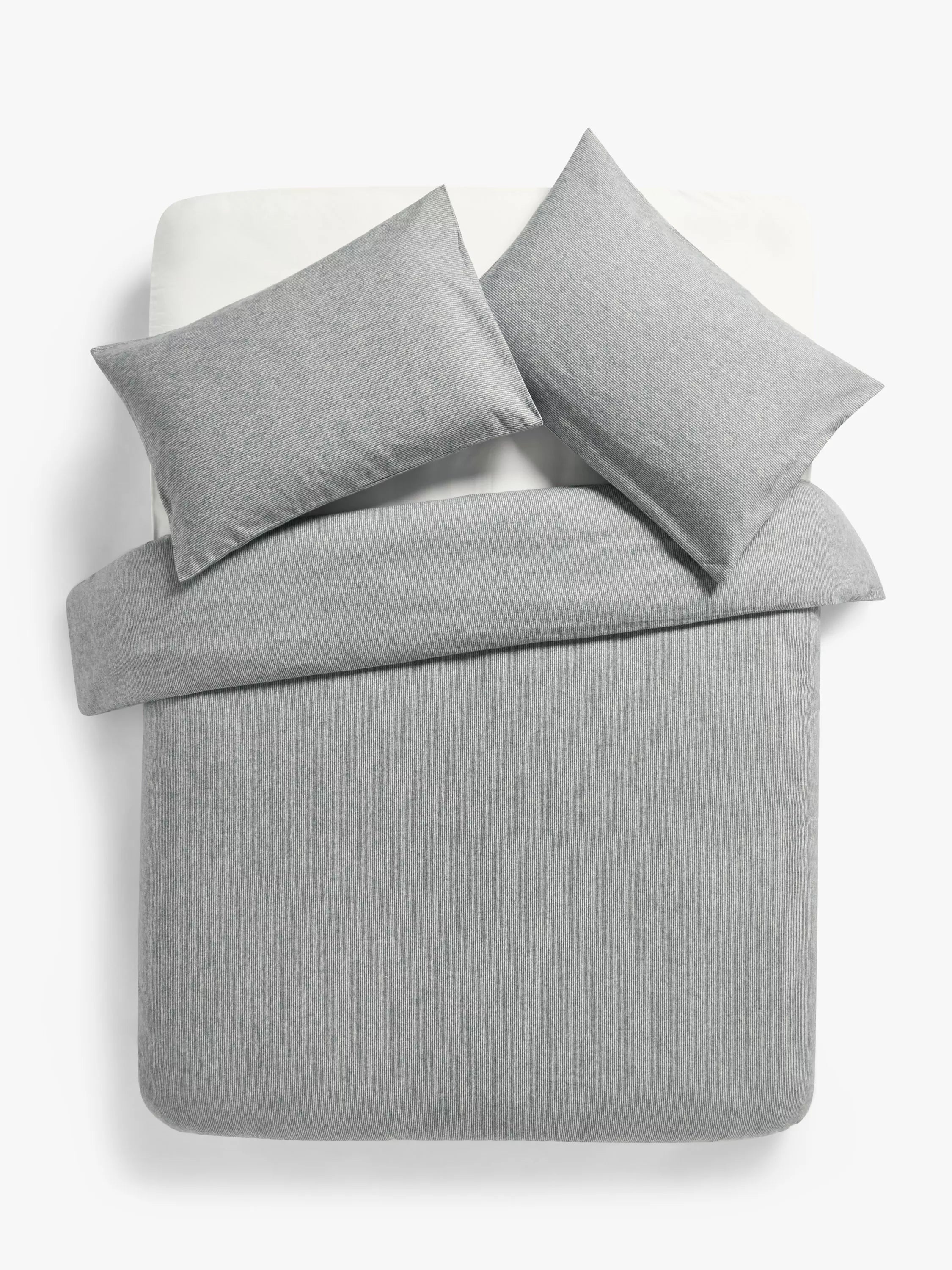 John Lewis Euan brushed cotton bedding standard pillowcase, imported from the UK