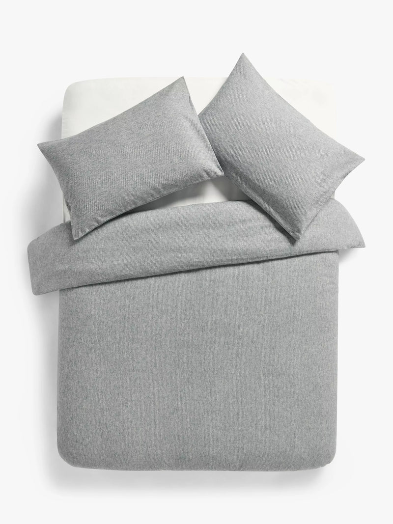 John Lewis Euan brushed cotton bedding standard pillowcase, imported from the UK