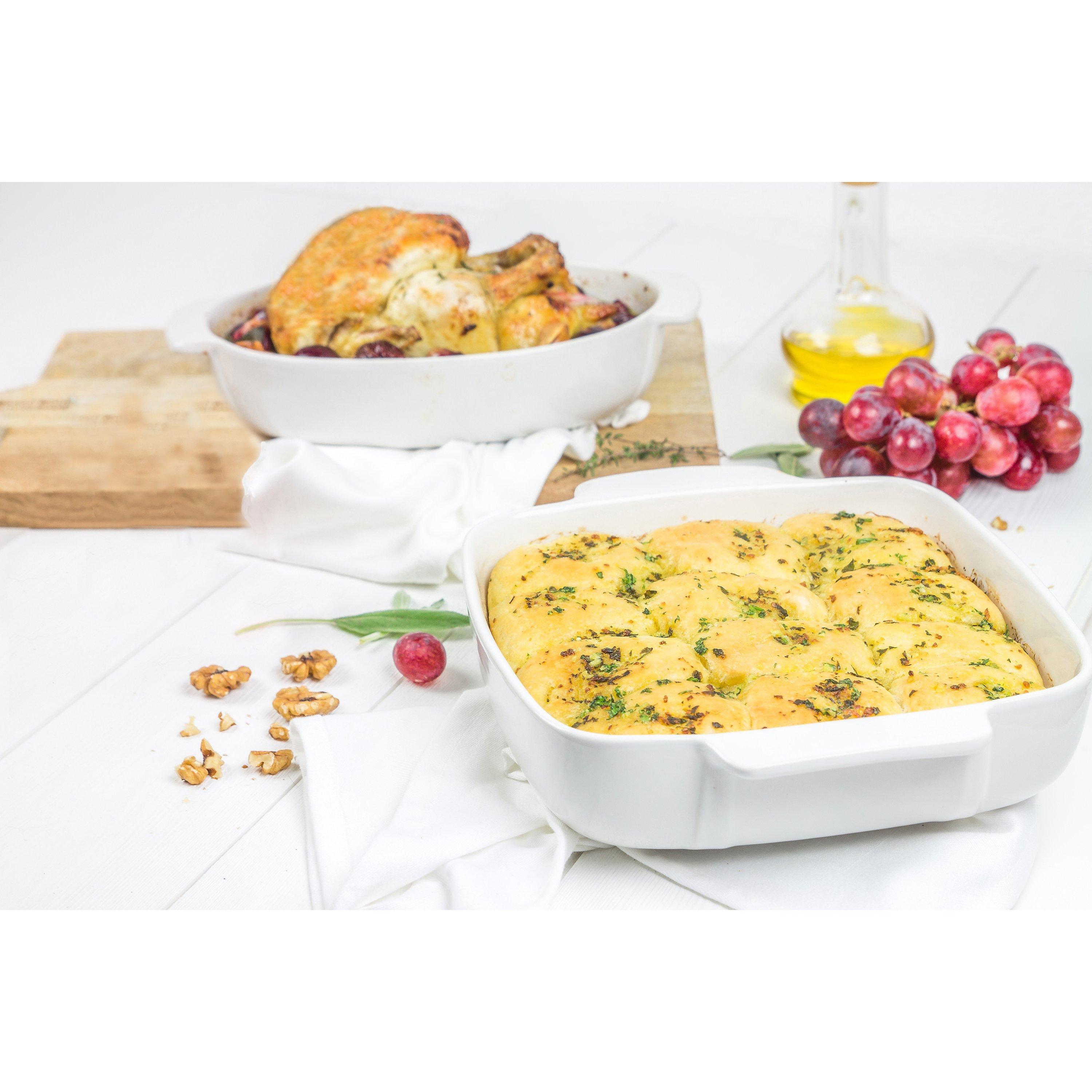 Pyrex Signature Ceramic Rectangular Roaster oven dish - British product