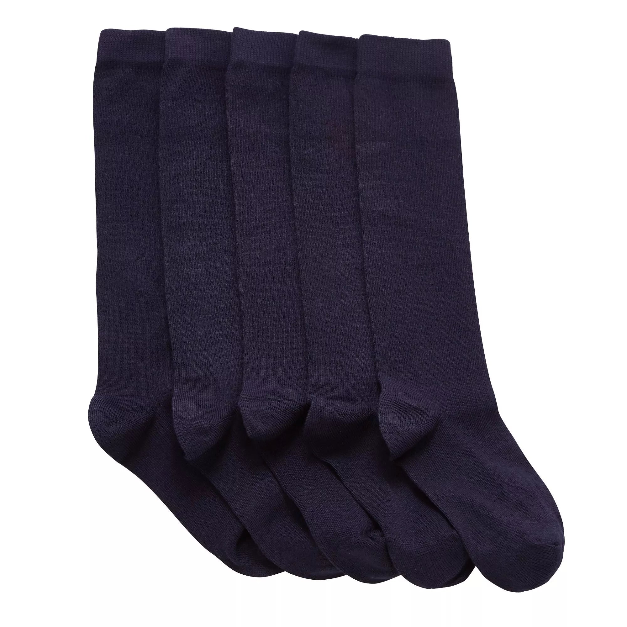 John Lewis Kids' Knee High Socks Pack of 5