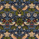 Morris & Co. Strawberry Thief curtains indigo 137x117cm - British product