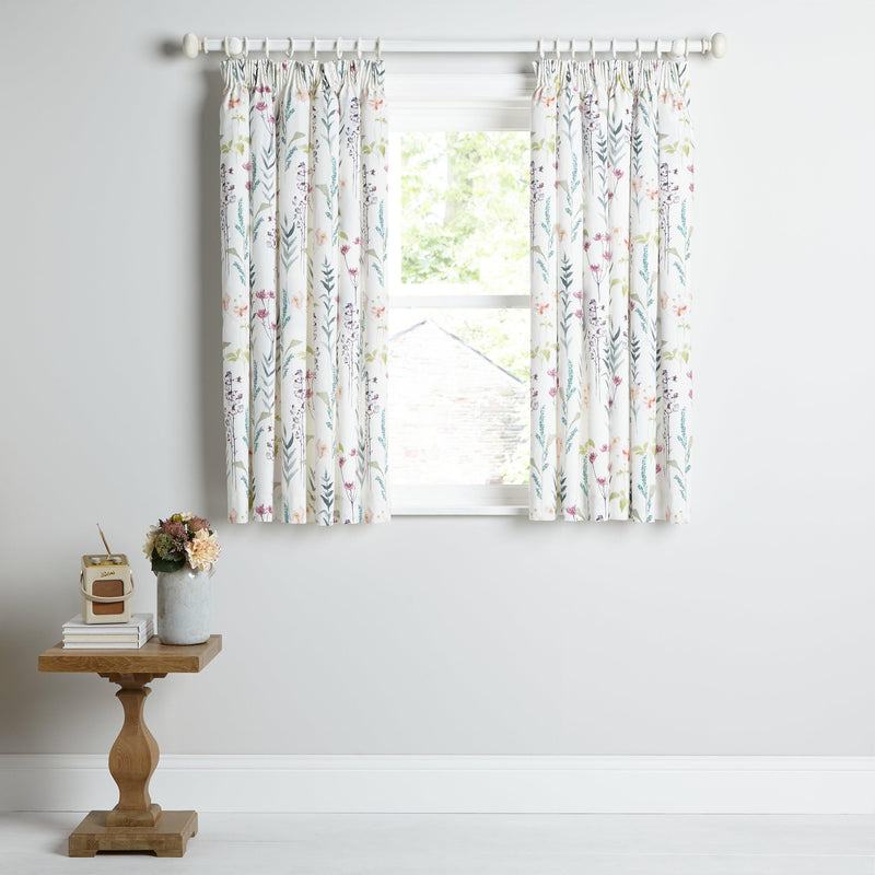 John Lewis Longstock floral print curtains 137x167cm, imported from the UK