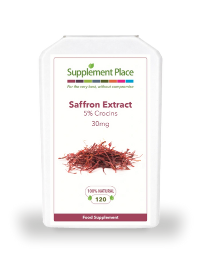 Holland & Barrett Supplement Place Saffron Extract 30mg 5% Crocins 120 Capsules- Buy online at McGrocer