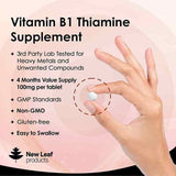 Vitamin B1 Tablets Thiamine Supplement High Strength 100mg GOODS Superdrug   