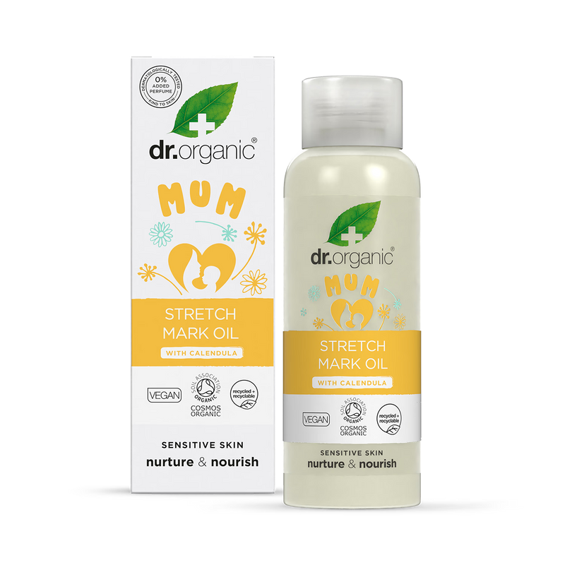 Dr Organic Mother & Baby stretch mark oil 100ml (British brand)