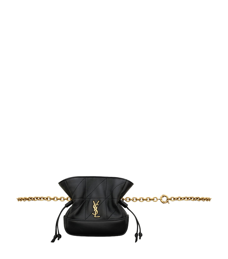 Saint Laurent Jamie chain belt bag quilted leather (British brand)