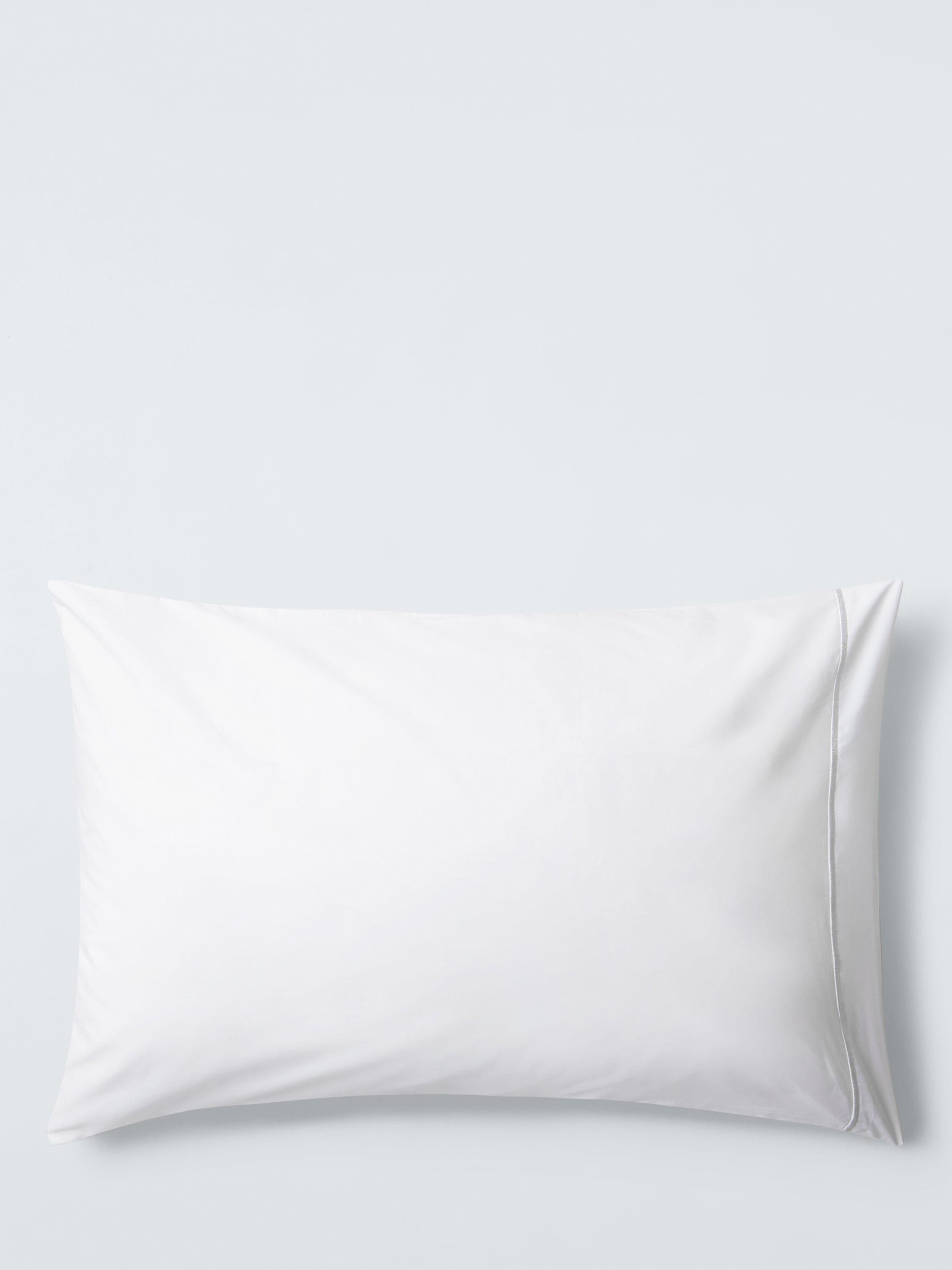 John Lewis Harlow Egyptian cotton percale pillowcase standard 50x75cm - British product