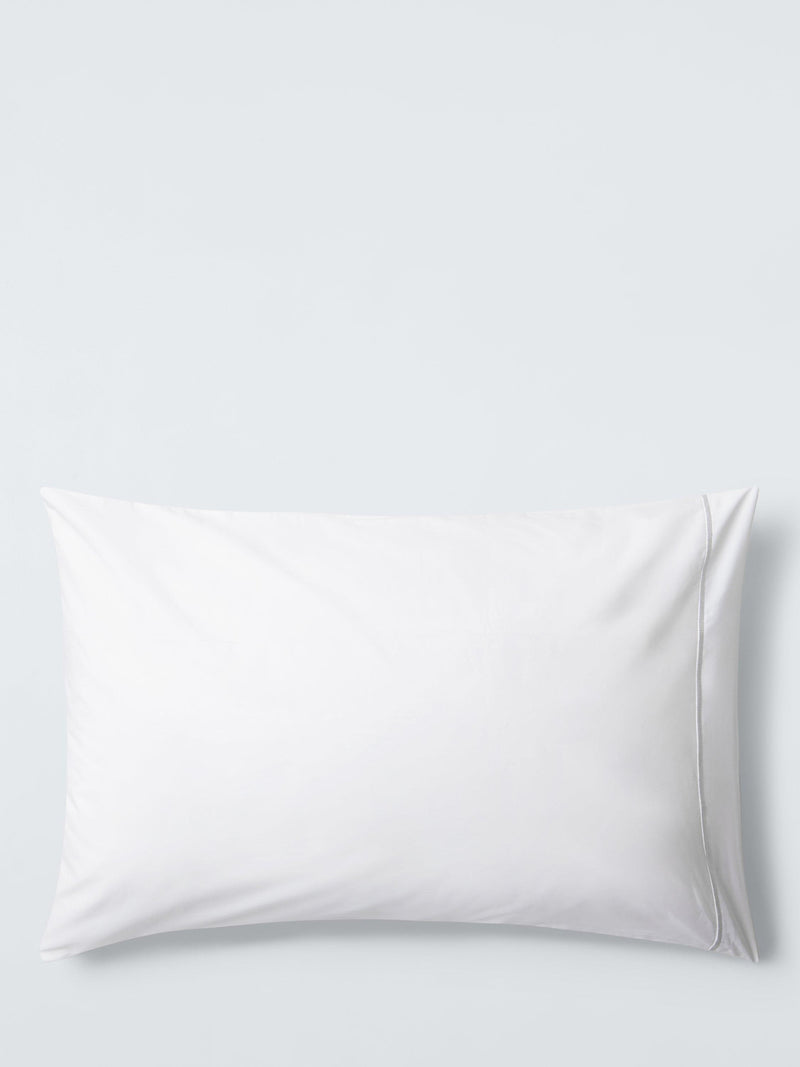 John Lewis Harlow Egyptian cotton percale pillowcase standard 50x75cm - British product