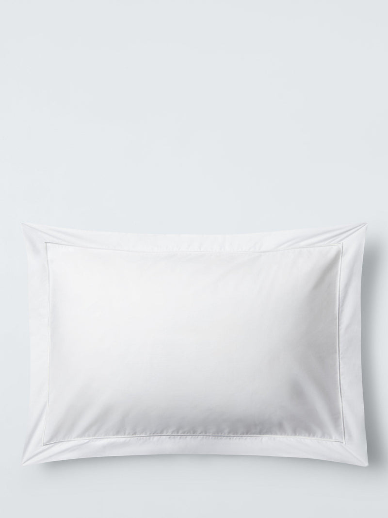 John Lewis Harlow Egyptian cotton percale pillowcase standard 50x75cm - British product