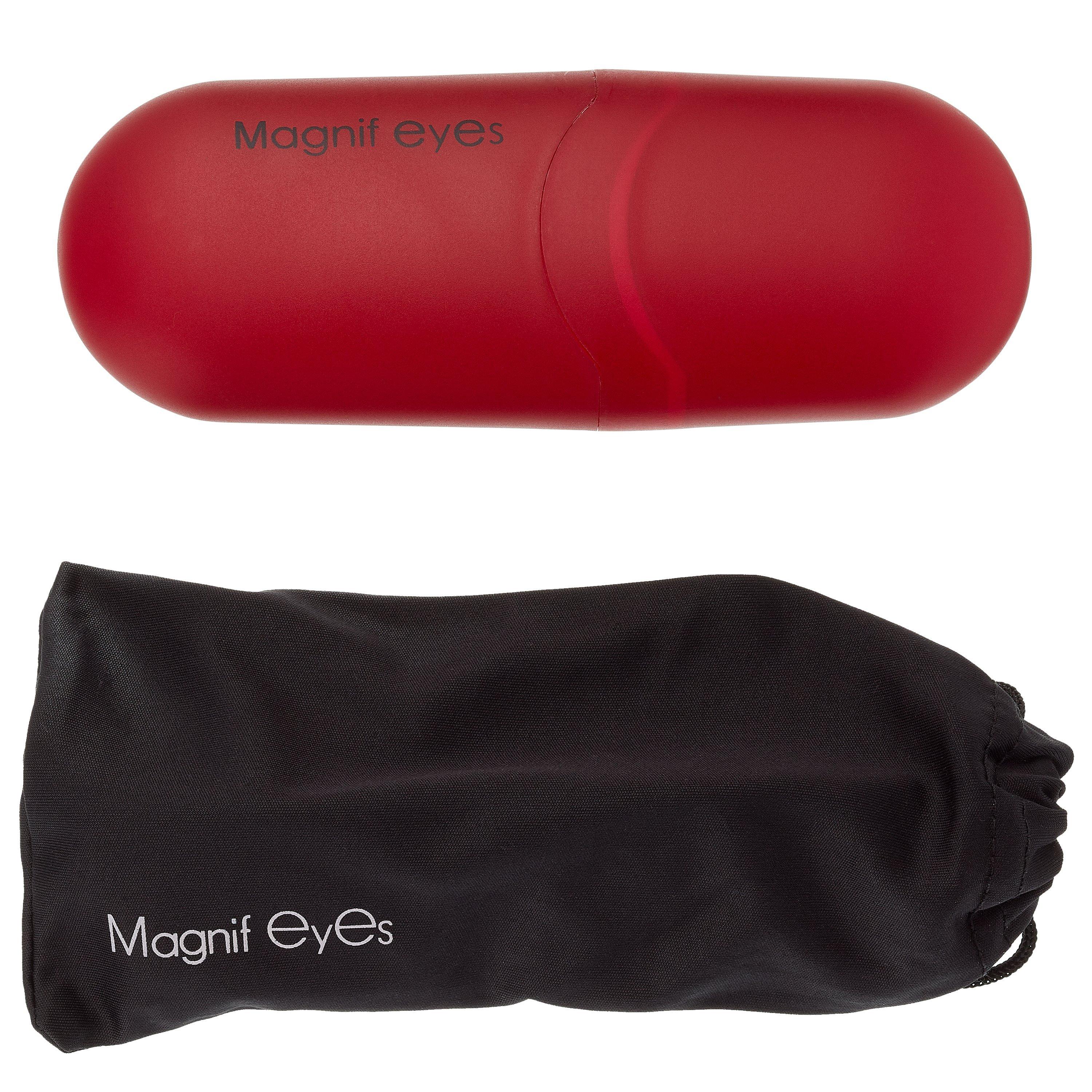 Magnif Eyes reading glasses Jackson narrow fit Marine (British brand)