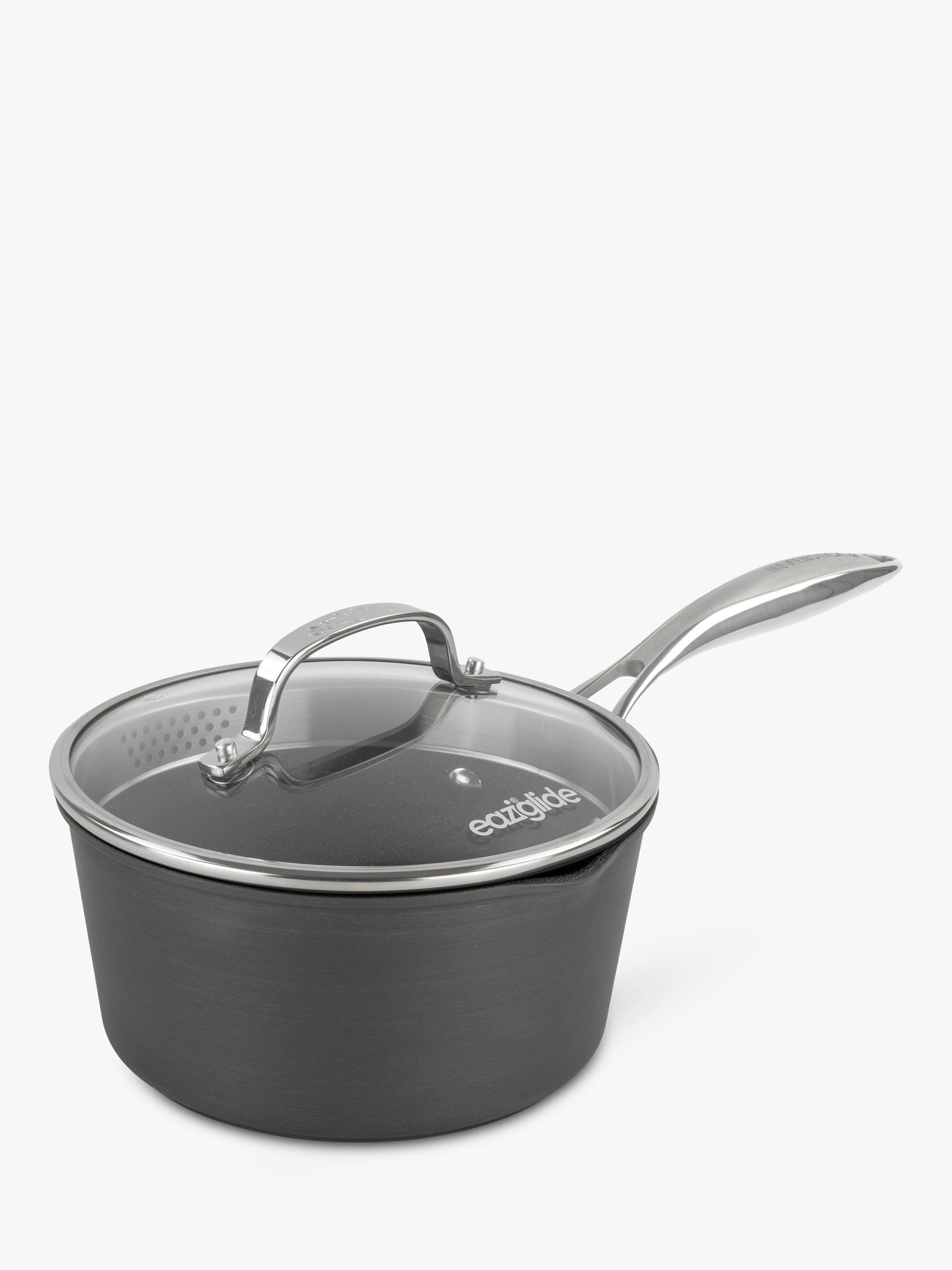 Eaziglide professional non-stick saucepan with lid 16cm - British product