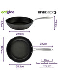 Eaziglide Neverstick3 frying pan 20cm - British product