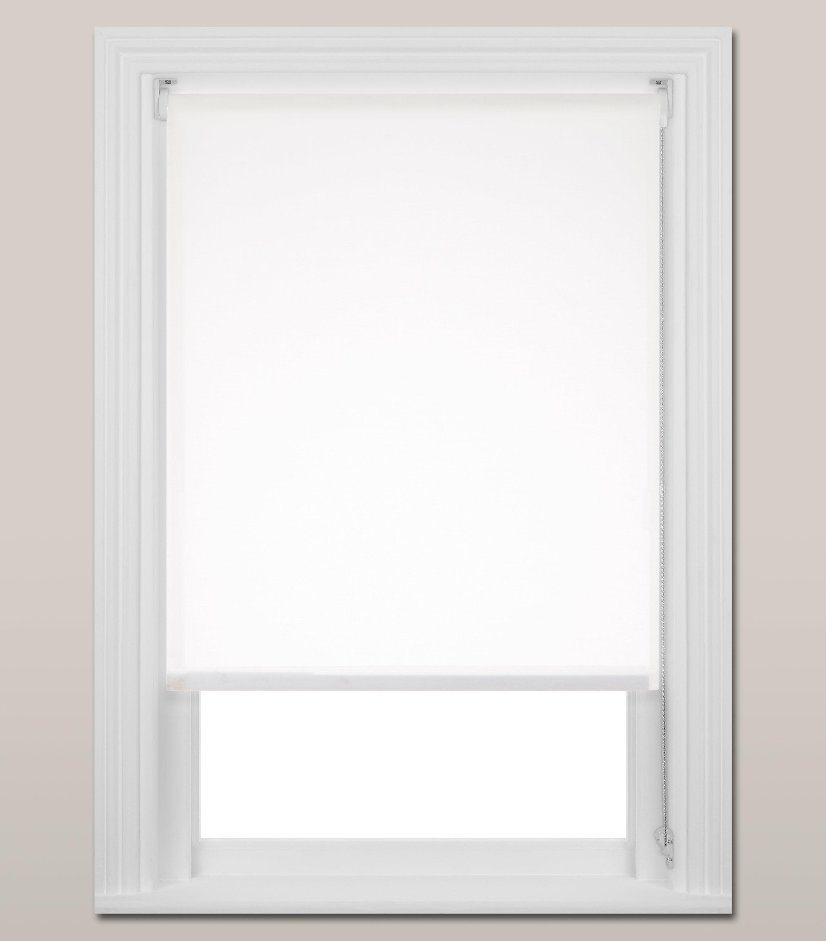 John Lewis sheer roller blind white 61x160cm - British product