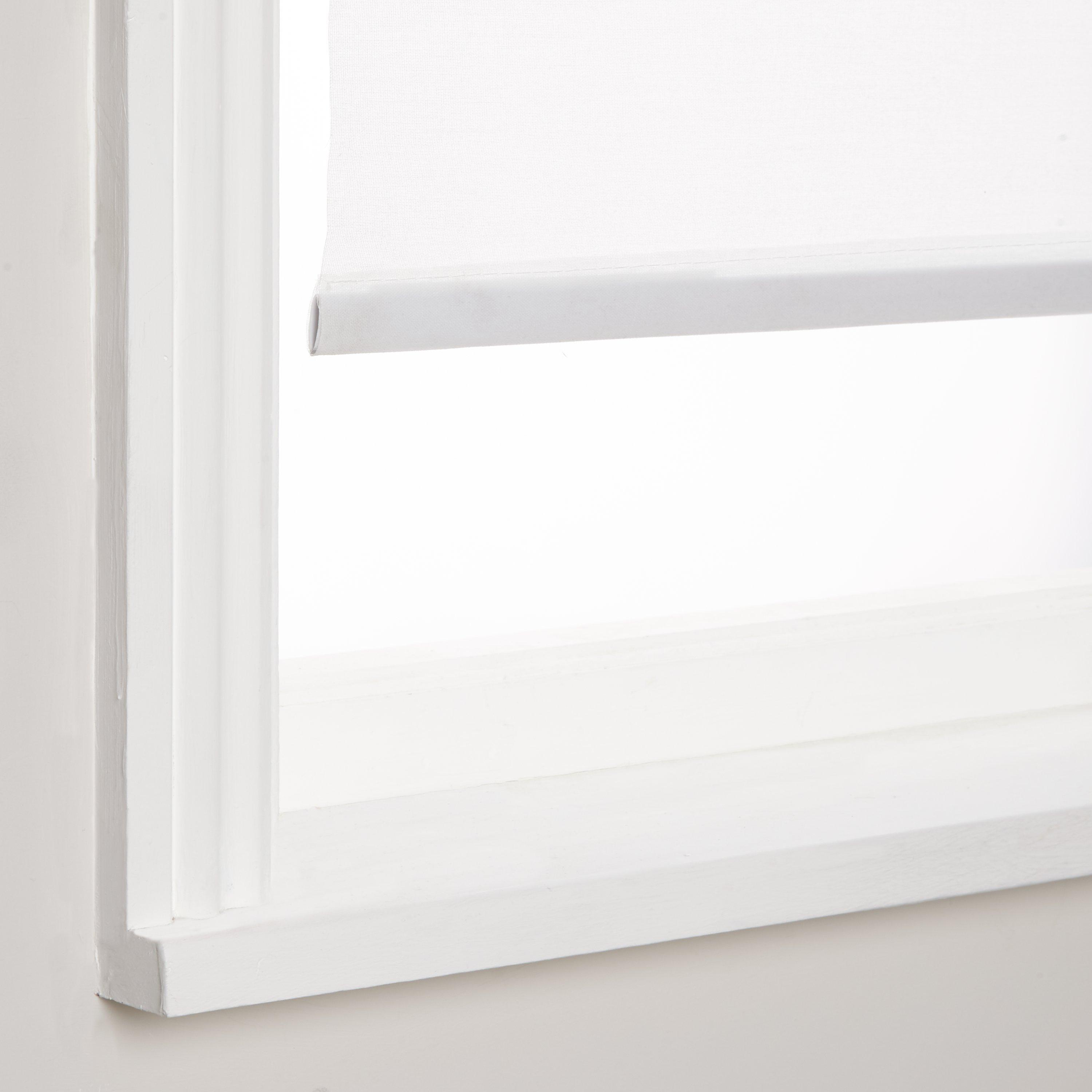 John Lewis sheer roller blind white 61x160cm - British product