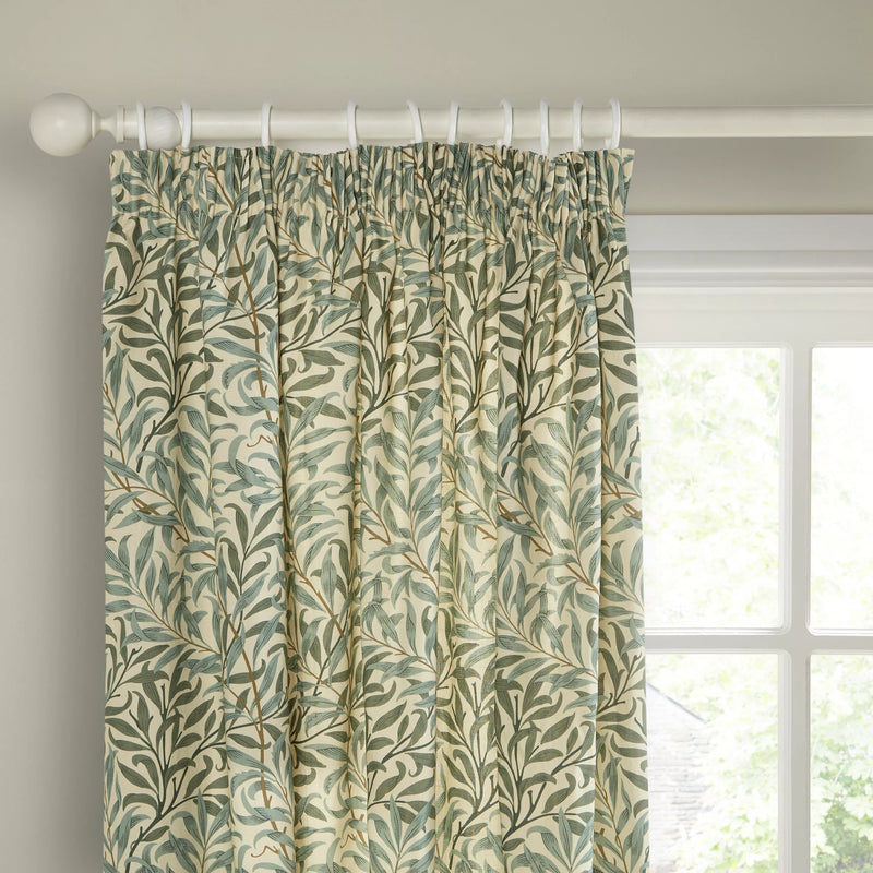 Morris & Co. Willow Bough curtains 182x167cm, imported from the UK