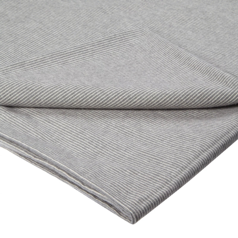 John Lewis Euan brushed cotton flat sheet slate double (British brand)
