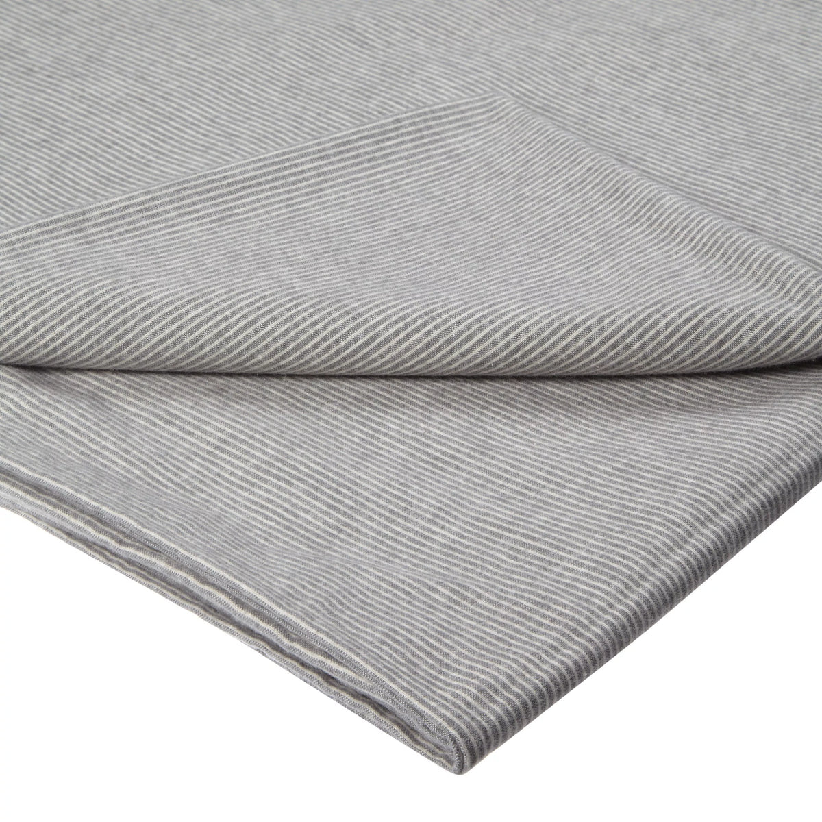 John Lewis Euan brushed cotton flat sheet slate double (British brand)