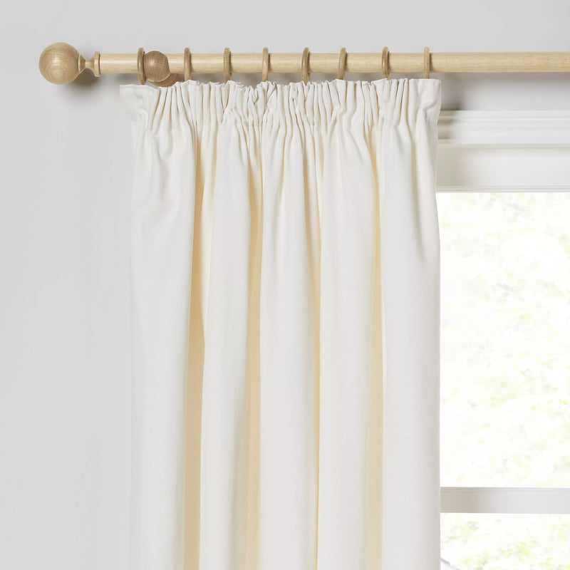 John Lewis Arlo Pair Lined Pencil Pleat Curtains 117x137cm