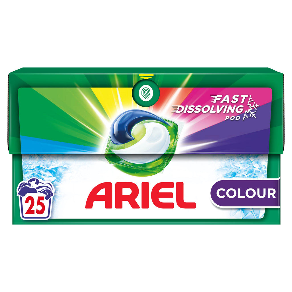 Ariel All-in-1 Pods Washing Liquid Capsules Colour 25 Washes