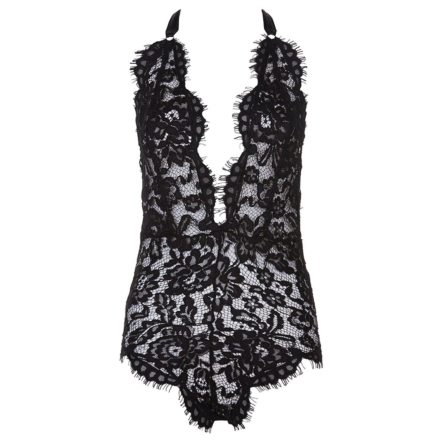 Bluebella Natalia Bodysuit Black Lace - British product