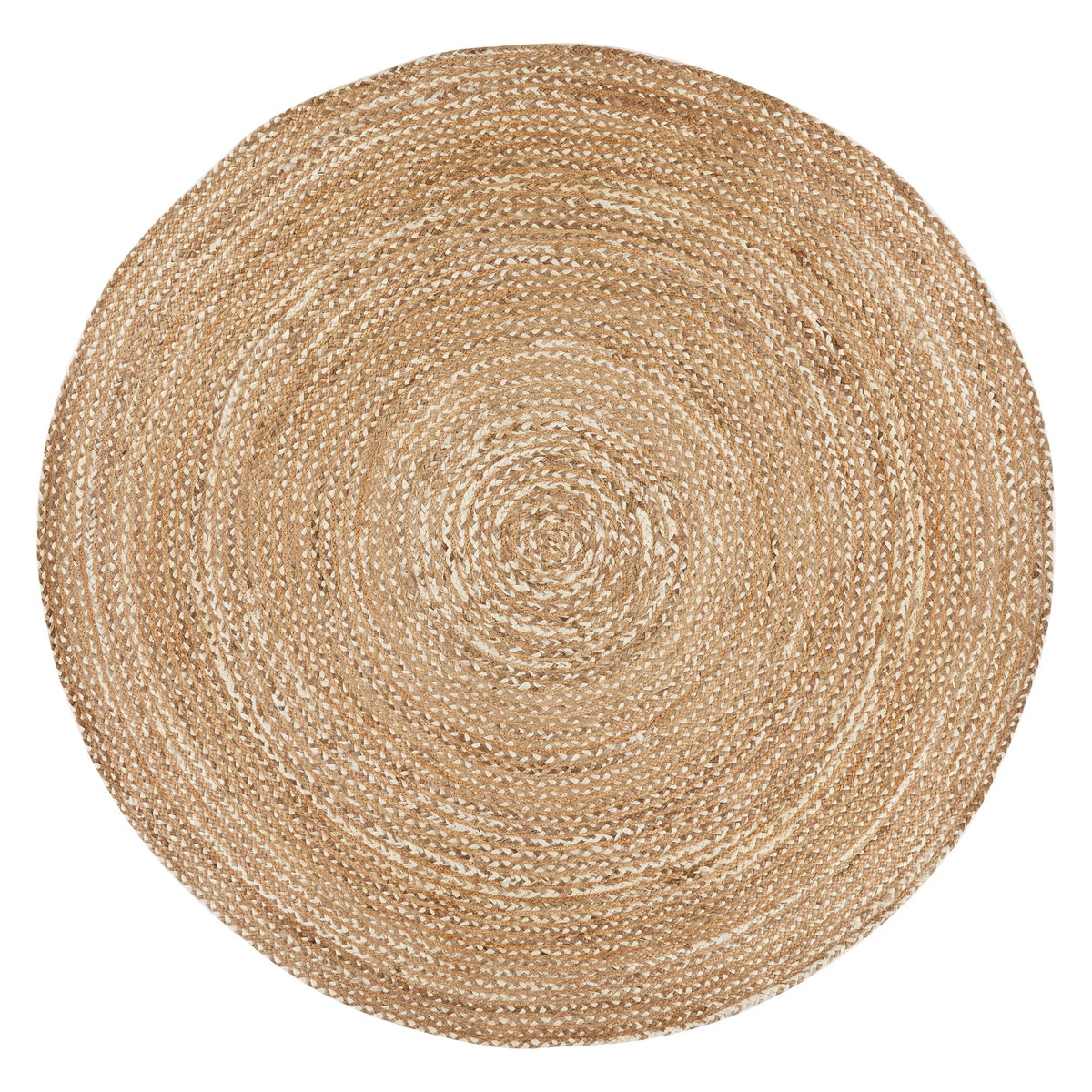 John Lewis jute round rug natural 180cm - British product