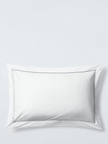 John Lewis embroidered percale pillowcase - British product