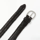 John Lewis Sianne skinny plaited leather belt (British brand)