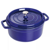 STAUB Cocotte Round Cast Iron Casserole - Dark Blue 26cm