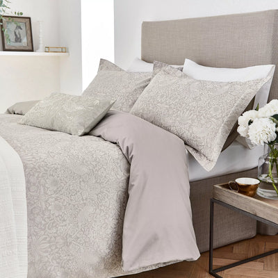 John Lewis Morris & Co. Pure Strawberry Thief Bedding- Buy online at McGrocer