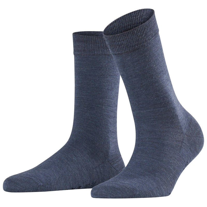 Chaussettes mi-mollet en mélange de laine mérinos FALKE (marque britannique)