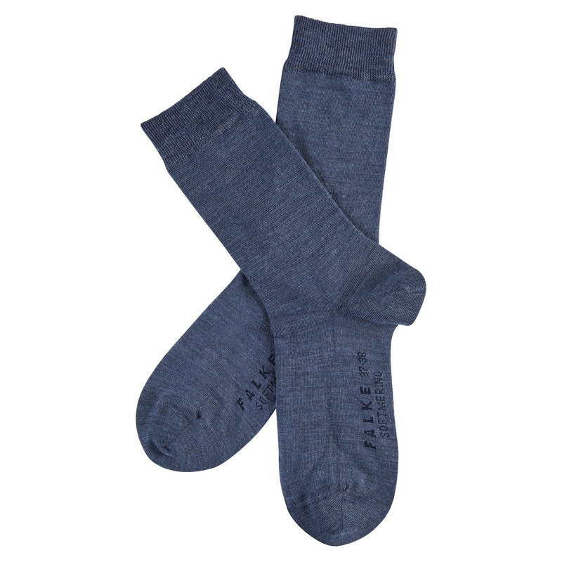 Chaussettes mi-mollet en mélange de laine mérinos FALKE (marque britannique)