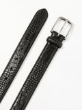 John Lewis snakeskin belt black, imported from the UK