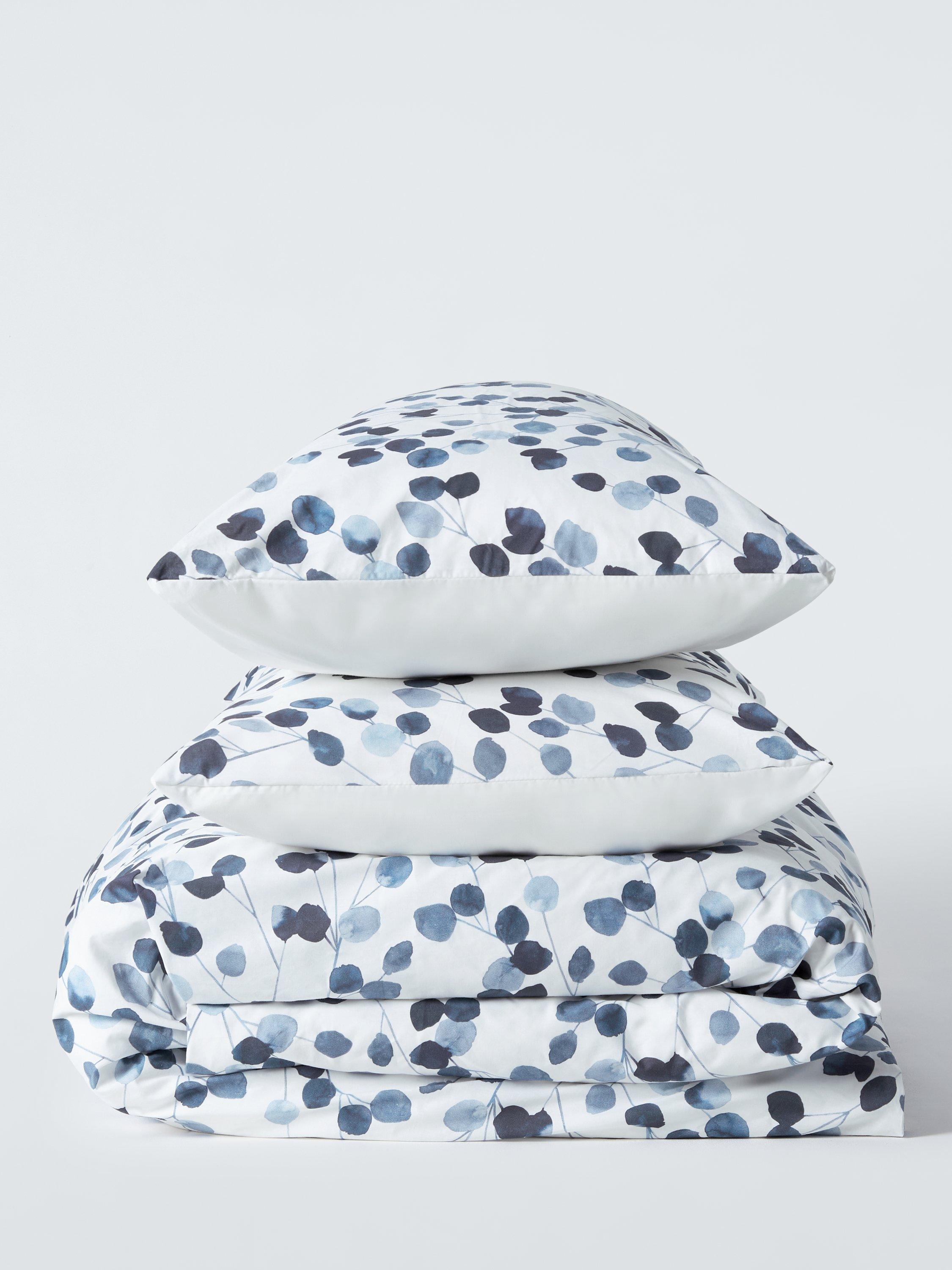 John Lewis Helmsley cotton percale duvet cover set single, imported from the UK