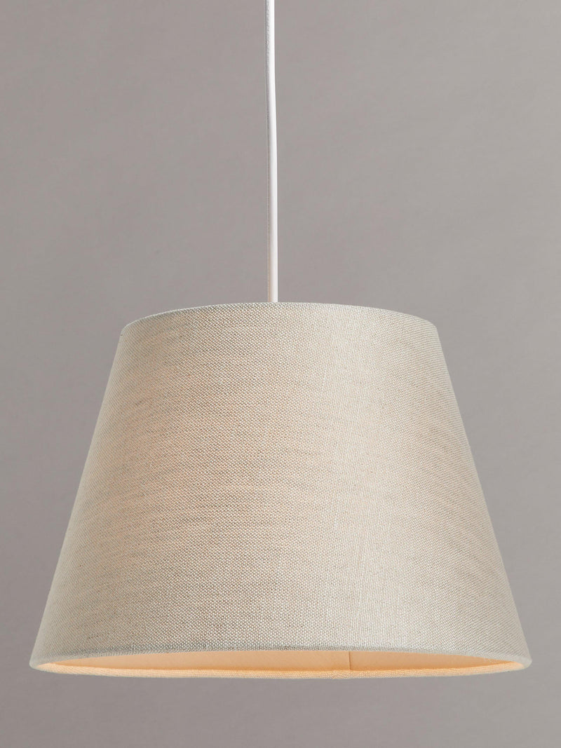 John Lewis pure linen tapered lampshade, UK version