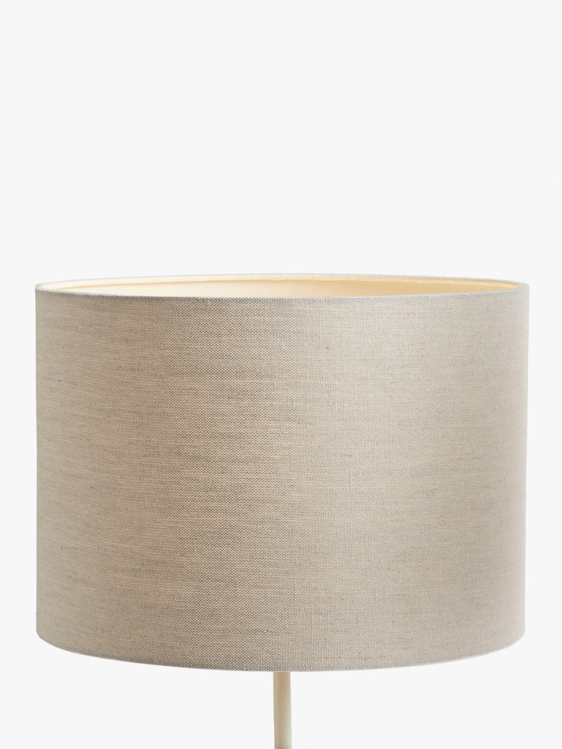 John Lewis Sophia pure linen drum lampshade, imported from the UK