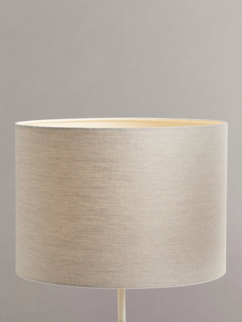 John Lewis Sophia pure linen drum lampshade, imported from the UK