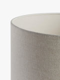 John Lewis Sophia pure linen drum lampshade, imported from the UK