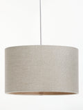 John Lewis pure linen oval lampshade, imported from the UK