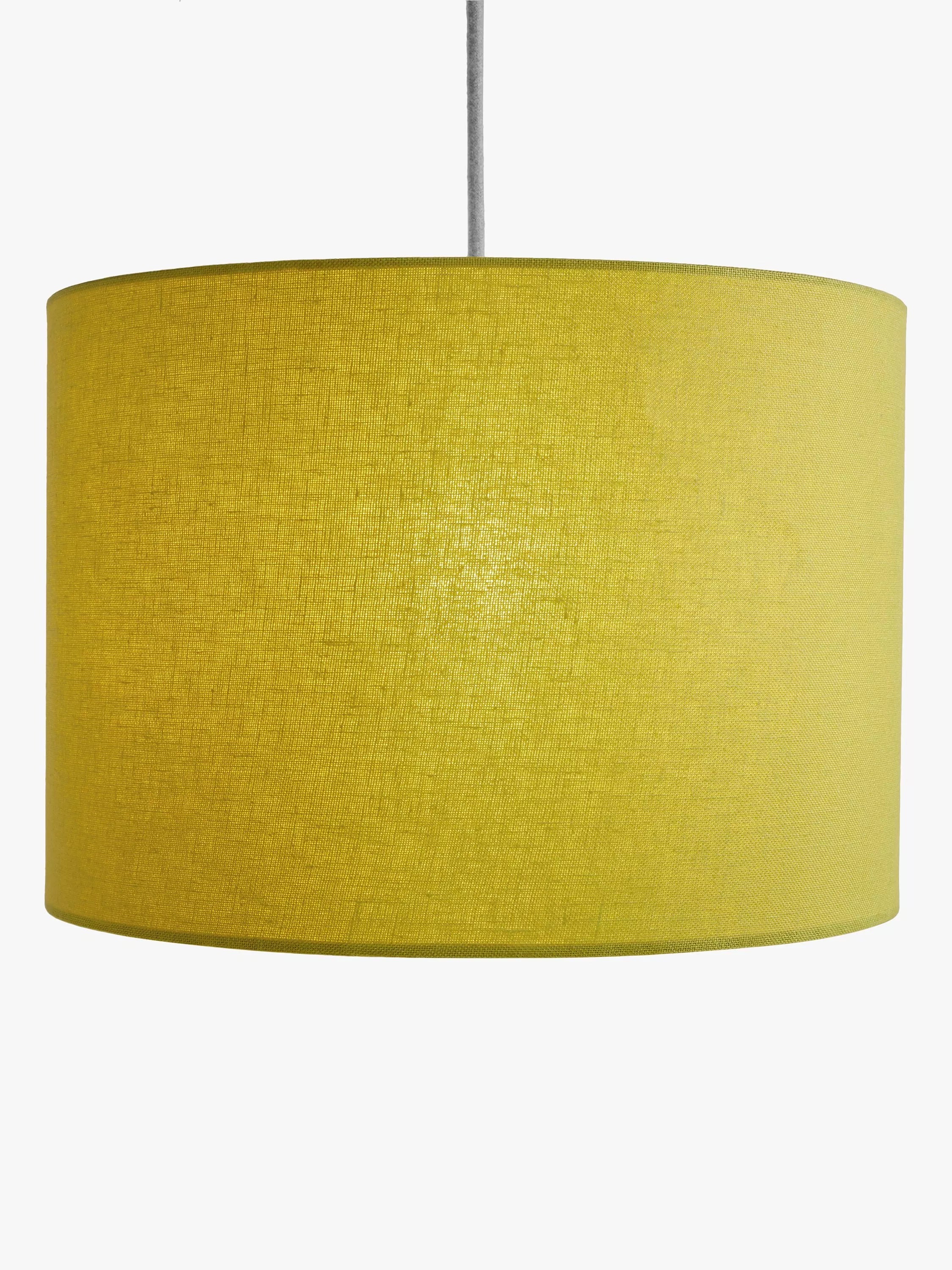 John Lewis Sophia Pure Linen Drum Lampshade