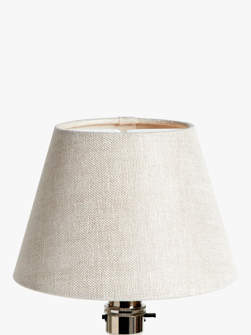 John Lewis linen candle lampshade 17cm diameter - British product