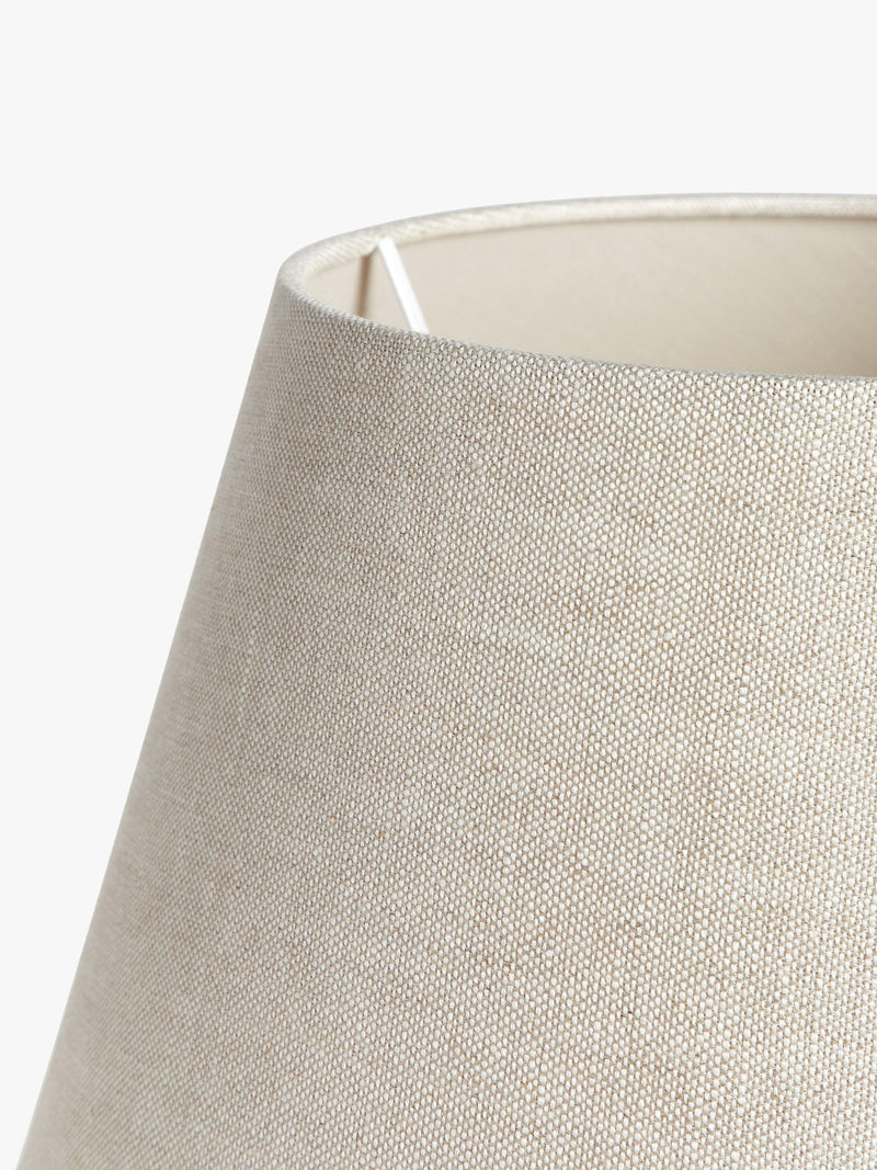 John Lewis linen candle lampshade 17cm diameter - British product