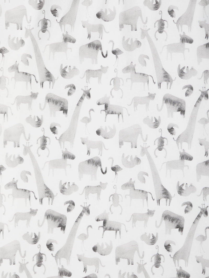 John Lewis Safari & Friends blackout curtains pair, imported from the UK