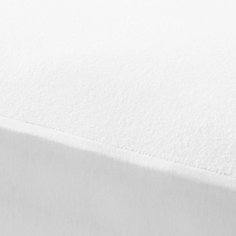 Protecteur de matelas imperméable en éponge blanc John Lewis (marque britannique)